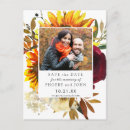 Search for autumn save the date postcards Floral