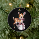 Search for retro deer christmas tree decorations Winter