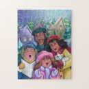 Search for a christmas carol puzzles Singing