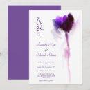 Search for tulip wedding invitations Violet
