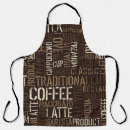 Search for vintage coffee aprons Illustration