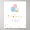 Search for blue gold baby shower posters Gender neutral