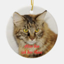 Search for maine coon christmas tree decorations Cute