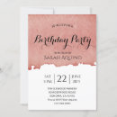 Search for contemporary birthday invitations Script