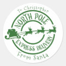 Search for postage stickers North pole