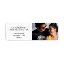 Search for photo return address labels weddings Simple
