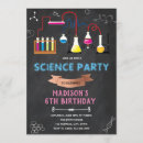 Search for mad science birthday invitations Experiment