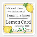 Search for home made preserves stickers Made with love