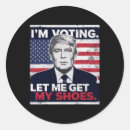 Search for funny i voted stickers Drain the swamp