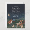 Search for rustic woodland animals baby shower invitations Cute