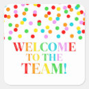 Search for rainbow confetti stickers Polka dots