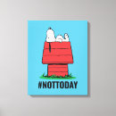 Search for cartoon dog canvas prints Snoopy