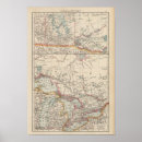 Search for western canada posters Map