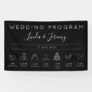 Search for timeline wedding signs Black and white