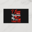 Search for vegan business cards Vegetable