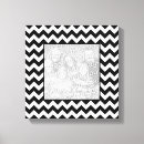 Search for zig zag pattern canvas prints White