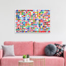 Search for flags canvas prints Country