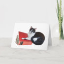 Search for book cat cards Red