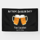 Search for bachelor party banners Groom