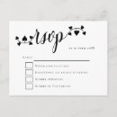 Search for wedding rsvp addressing a postcards Modern
