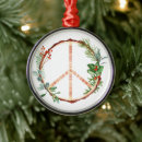 Search for peace sign christmas tree decorations Peace on earth