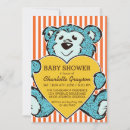 Search for love bear invitations Heart