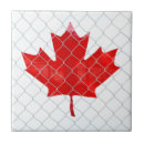 Search for canada maple leaf tiles Red and white