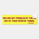 Search for troubled bumper stickers Belief