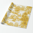 Search for french wrapping paper Vintage floral toile