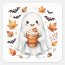 Search for latte art stickers Cute ghost