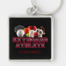 Search for baseball humour key rings For him