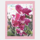 Search for exotic flowers blankets Orchid
