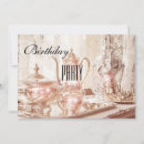 Search for english tea invitations Vintage