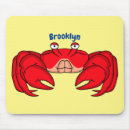 Search for red crab mouse mats Seafood