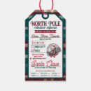 Search for vintage santa gift tags Naughty or nice list