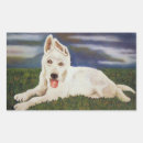 Search for white german shepherd stickers Pet