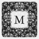 Search for black and white damask stickers Modern