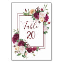 Search for burgundy table cards Seating