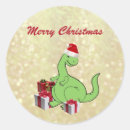 Search for cute christmas dinosaur stickers Funny