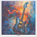 Search for guitar art stickers Electric