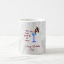 Search for modern flowers design mugs Blue