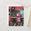 Search for retro burger postcards Cheeseburger