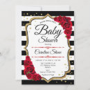 Search for red white baby shower invitations Gender neutral