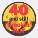 Search for happy 40th stickers Typography