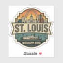 Search for st louis missouri stickers Mississippi river