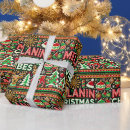Search for african american holiday wrapping paper Green