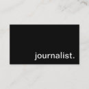Search for journalist business cards Reporter
