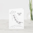 Search for space aliens cards Humor