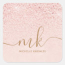 Search for fancy monogram stickers Girly