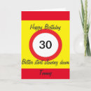 Search for road sign cards Thirty